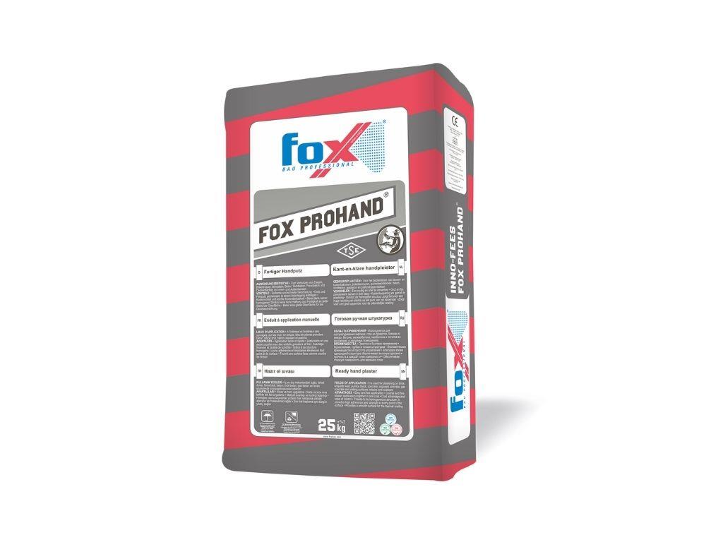 FOX PROHAND® | Hazır El Sıvası – İç ve Dış Cephe Sıva Çözümü