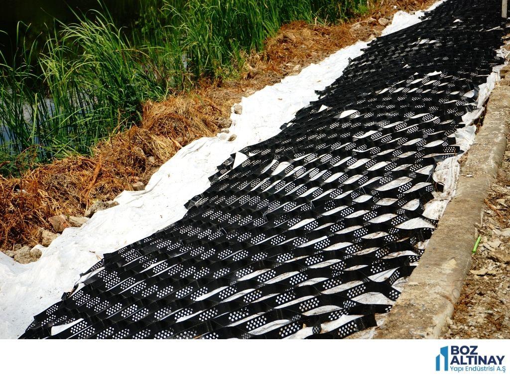 Geocell Şev Stabilizasyonu | Eğimli Alanlar için Güvenli Çözüm