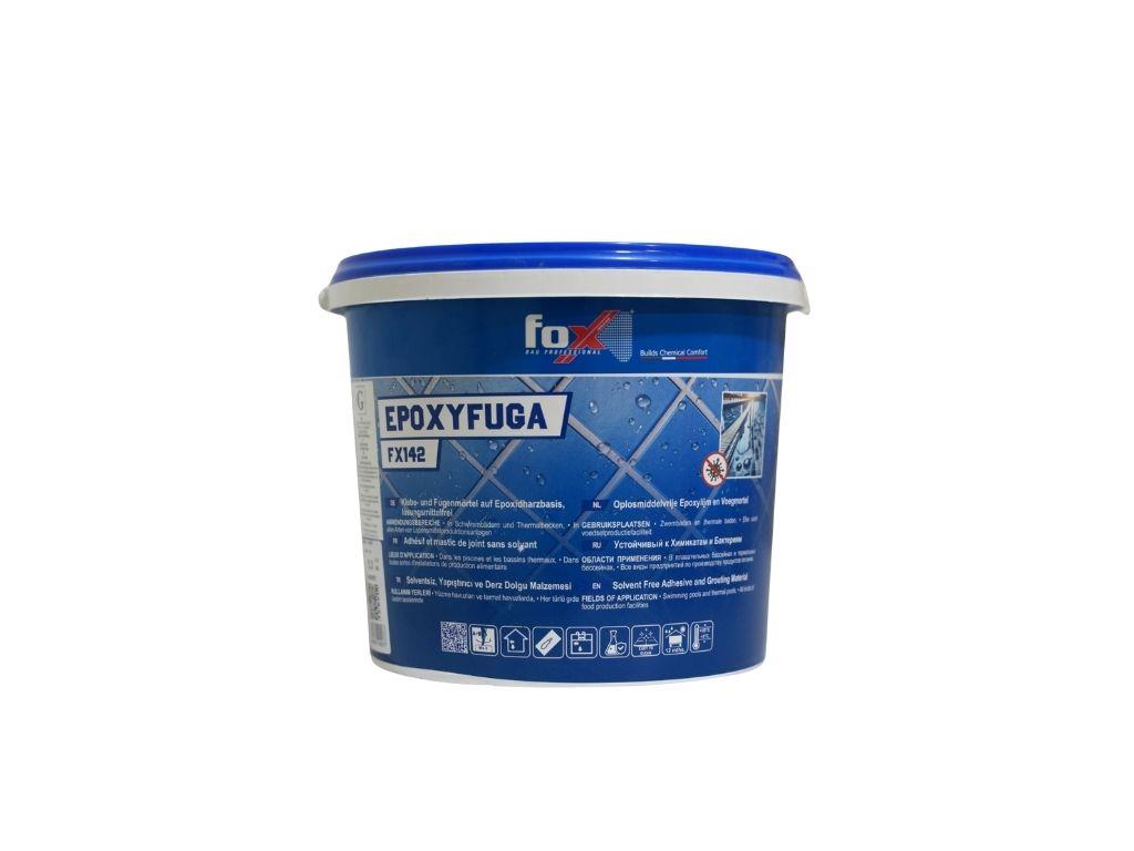 FOX EPOXYFUGA FX142 Epoksi Derz Dolgu ve Yapıştırıcı | Kimyasal ve Bakteri Dayanımlı RG