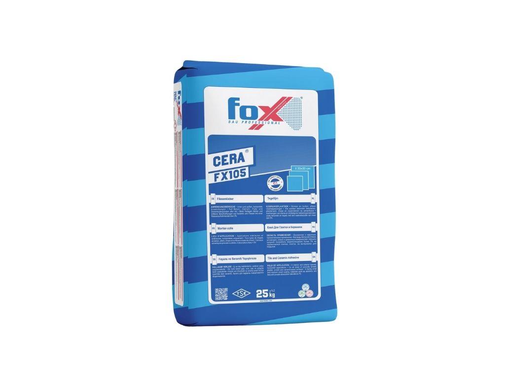 FOX CERA® FX105 Fayans Yapıştırıcısı | C1 Çimento Esaslı