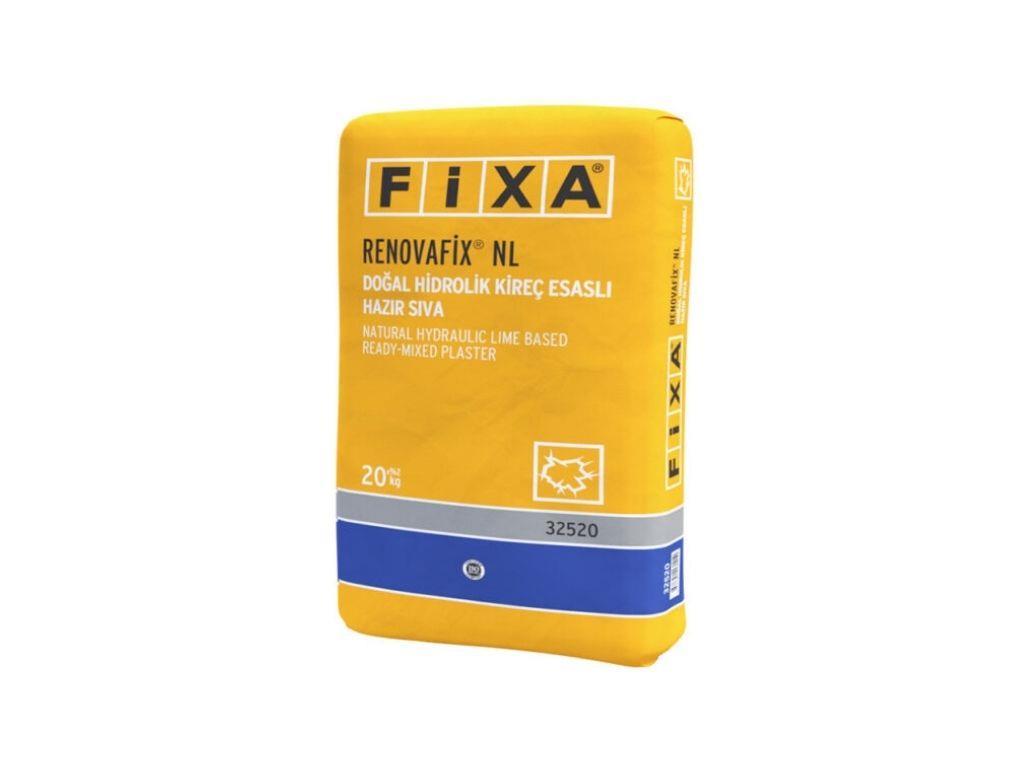 FİXA RENOVAFIX NL – Natural Hydraulic Lime Based Restoration Plaster