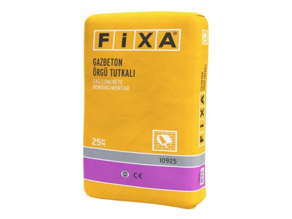 FİXA AAC BLOCK ADHESIVE | High-Adhesion Mortar for AAC Block Construction