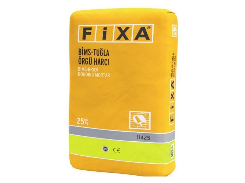 FİXA PUMICE & BRICK MASONRY MORTAR | High-Bond Wall Masonry Mortar for Durable Construction