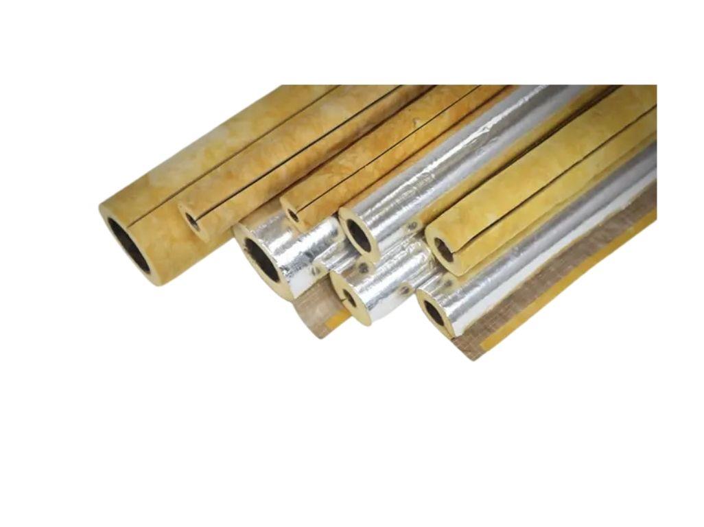 İzocam 1/2 İnç Camyünü Prefabrik Boru | Isı ve Ses Yalıtımı