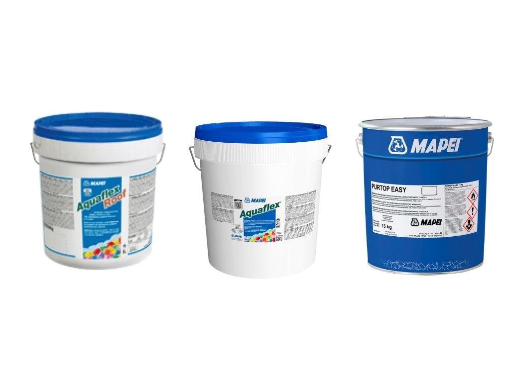 Mapei Purtop Serisi Ve Mapei Aquaflex Serisi | Mapei Purtop Easy, Mapei Aquaflex Roof, Mapei Aquaflex System