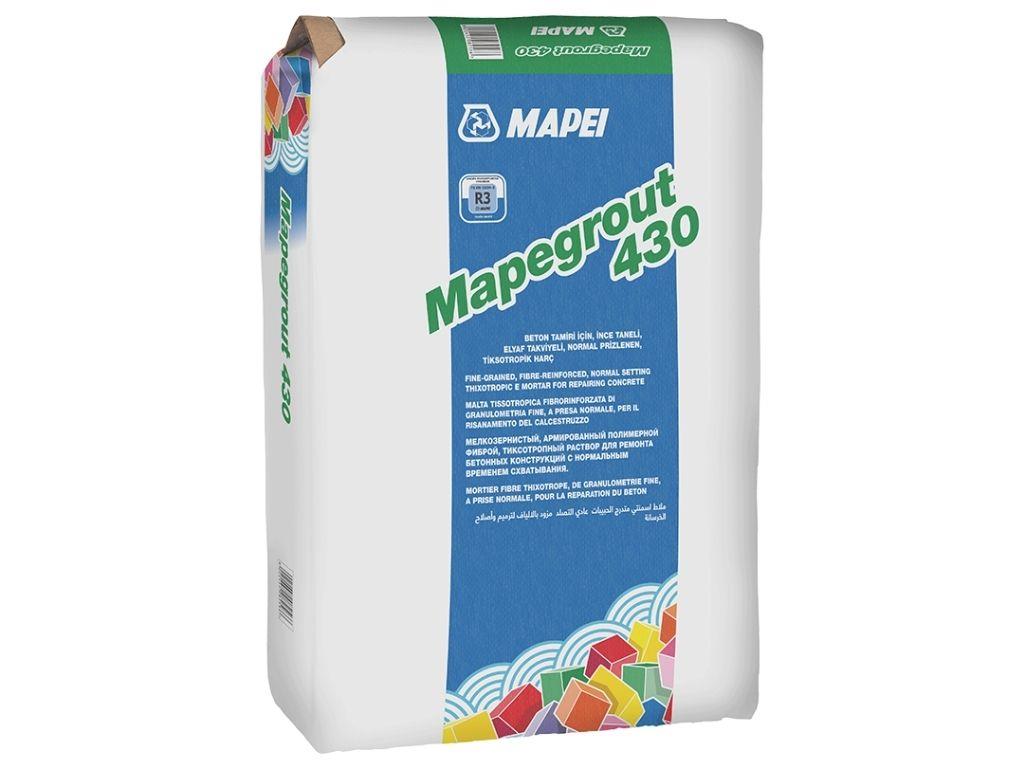 MAPEGROUT 430 | Elyaf Takviyeli İnce Taneli Beton Tamir Harcı