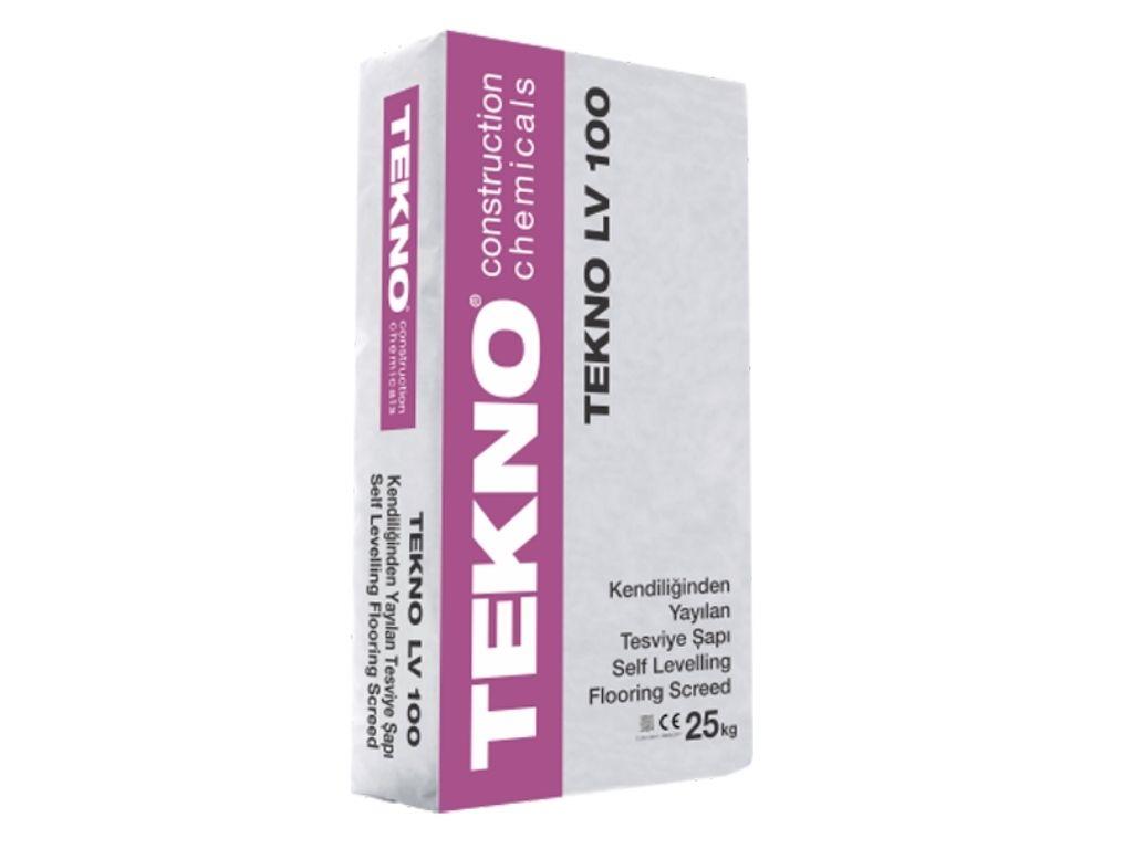 Tekno LV 100 | Kendiliğinden Yayılan Kalın Zemin Kaplama Harcı