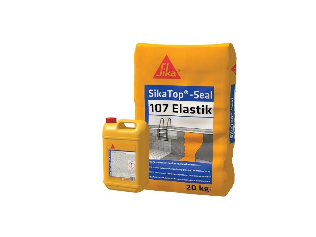 SikaTop® Seal-107 Elastik | Çimento Esaslı Elastik Su Yalıtım Malzemesi