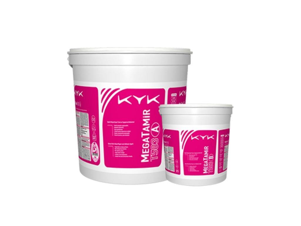 KYK MegaTamir T503 | Epoksi Esaslı, Çift Bileşenli Yapıştırma ve Tamir Malzemesi