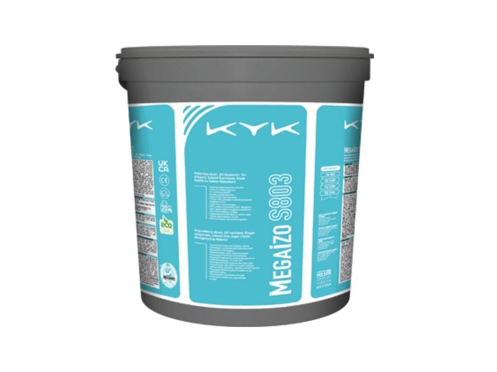 KYK Megaİzo S803 | UV Dayanımlı Süper Elastik Poliüretan Su Yalıtım Malzemesi