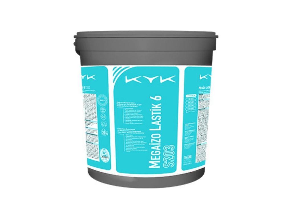 KYK Megaİzo Lastik 6 S203 | UV Dayanımlı Süper Elastik Su Yalıtım Malzemesi