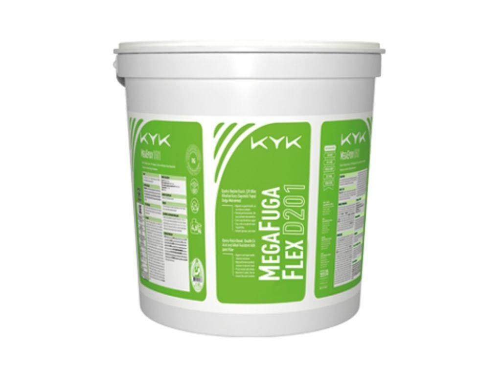KYK MegaFuga Flex D201 | Kullanıma Hazır, Çok Esnek, Su İtici Derz Dolgu (1–6 mm)
