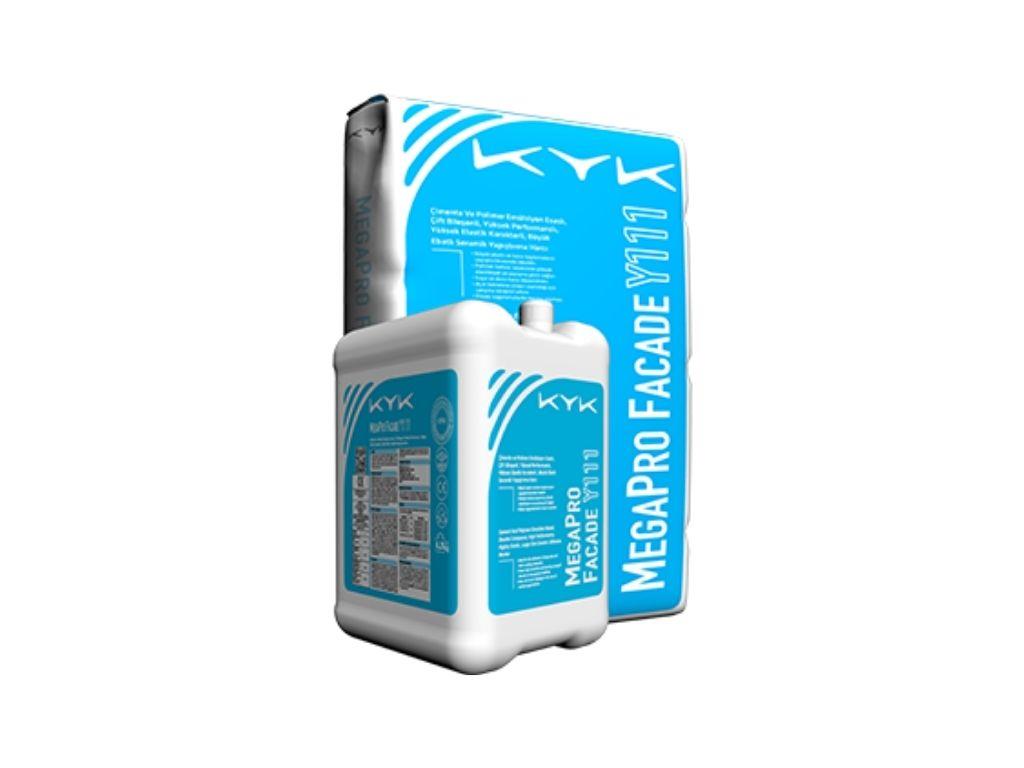 KYK MegaPro Facade Y111 – Yüksek Elastikiyetli Seramik ve Doğal Taş Yapıştırma Harcı