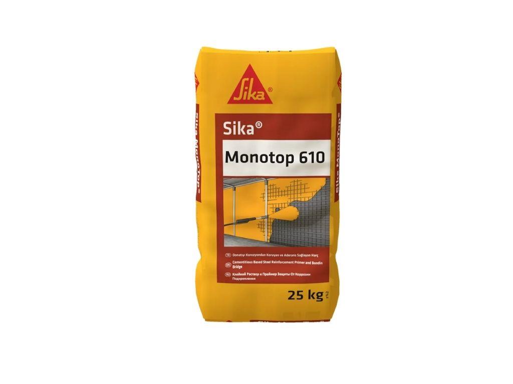 Sika MonoTop®-610 | Donatı Korozyon Koruma ve Aderans Harcı