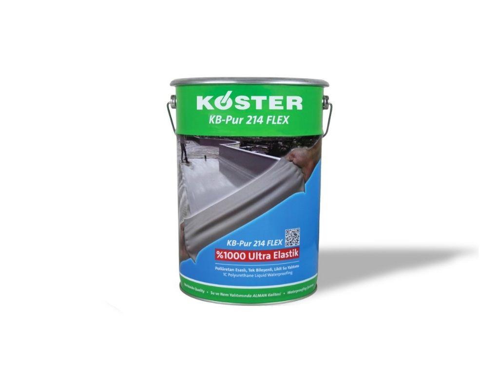 KÖSTER KB-PUR 214 FLEX | %1000 Ultra Elastik Poliüretan 1K Likit Su Yalıtımı