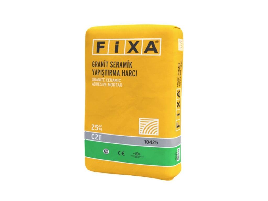 FİXA GRANİT SERAMİK YAPIŞTIRMA HARCI | C2T SINIFI YÜKSEK PERFORMANSLI YAPIŞTIRICI