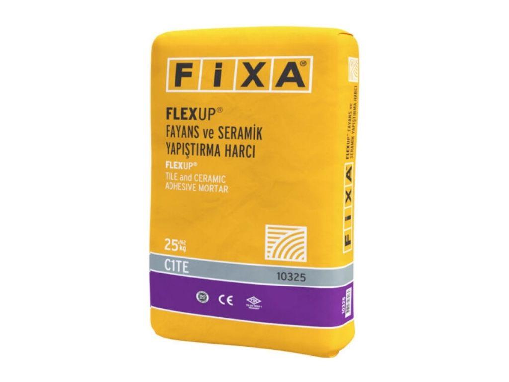FİXA FLEXUP FAYANS VE SERAMİK YAPIŞTIRMA HARCI | C1TE Sınıfı Yüksek Performanslı Granit ve Seramik Harcı