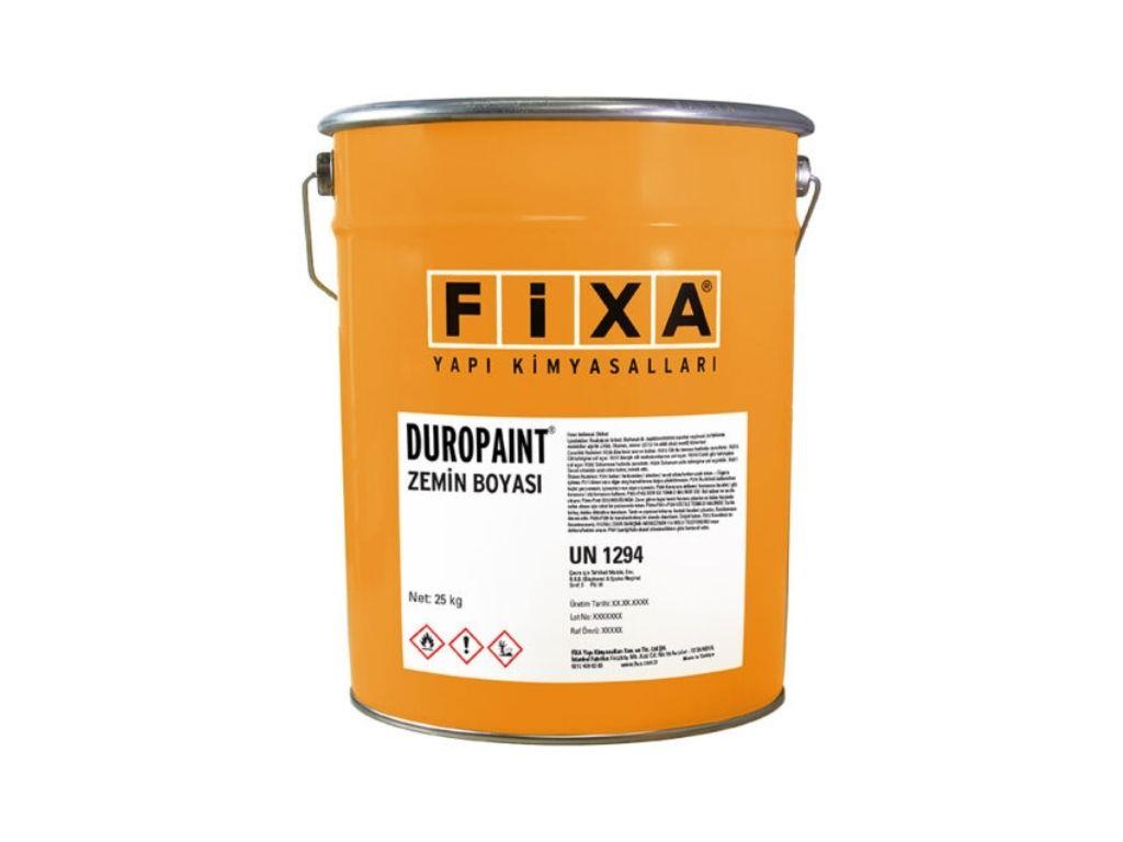 FİXA DUROPAINT | Klor-Kauçuk Esaslı Zemin Boyası – Dayanıklı, Parlak ve Uzun Ömürlü