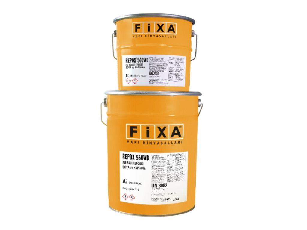 FİXA REPOX 560WB | Su Bazlı Epoksi Boya ve Kaplama – Solventsiz, Hijyenik, Tozumaz Zeminler