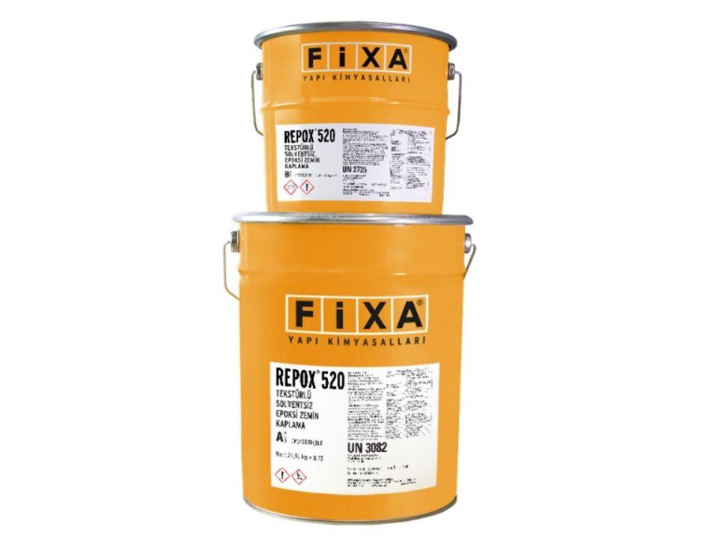 FİXA REPOX 520 | TEKSTÜRLÜ SOLVENTSİZ EPOKSİ ZEMİN KAPLAMA