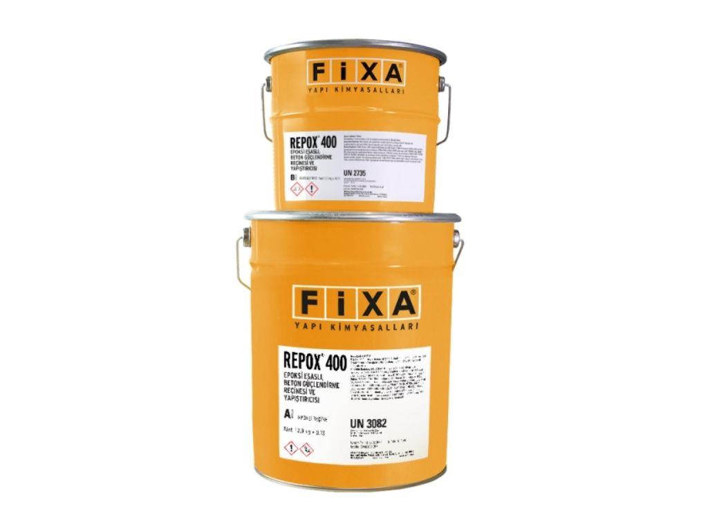 FİXA REPOX 400 | Lifli Polimer Sistemler için Epoksi Esaslı Yüksek Dayanımlı Yapıştırıcı