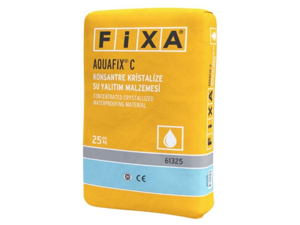 FİXA AQUAFİX C | Konsantre Kristalize Su Yalıtım Malzemesi