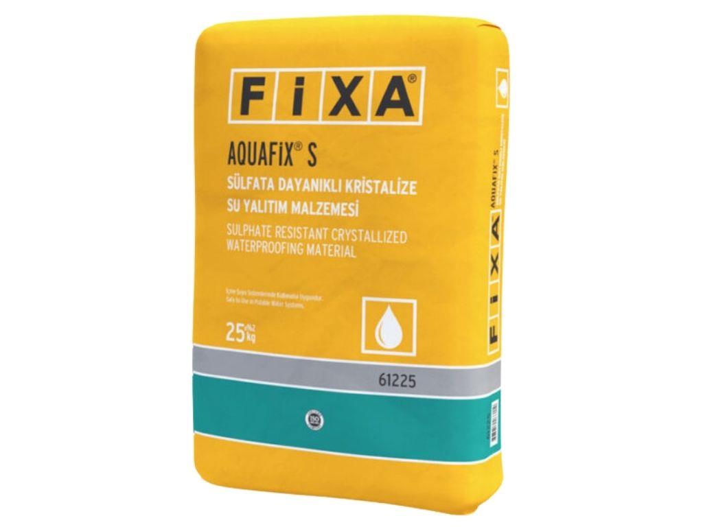 FİXA AQUAFIX S | Sülfata Dayanıklı Kristalize Su Yalıtım Malzemesi