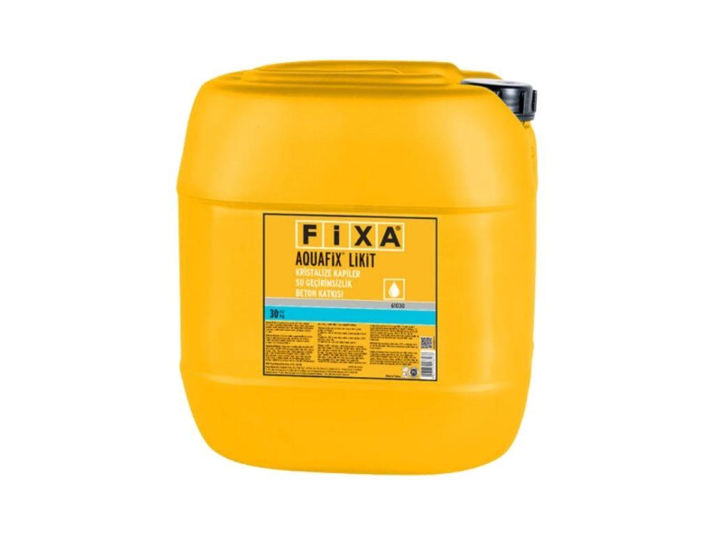 FİXA AQUAFIX LİKİT | Kristalize Kapiler Su Geçirimsizlik Beton Katkısı