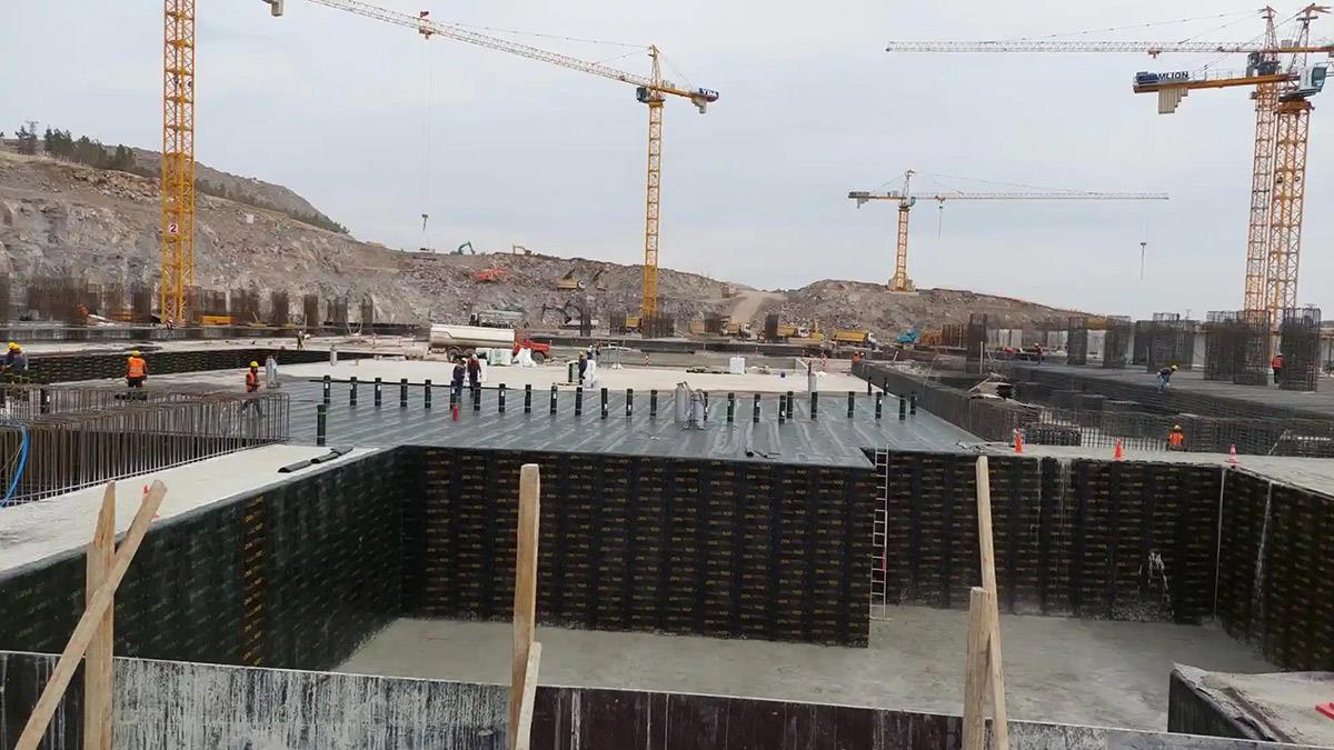 Bitümlü Membran Uygulaması Şanlıurfa Şehir Hastanesi