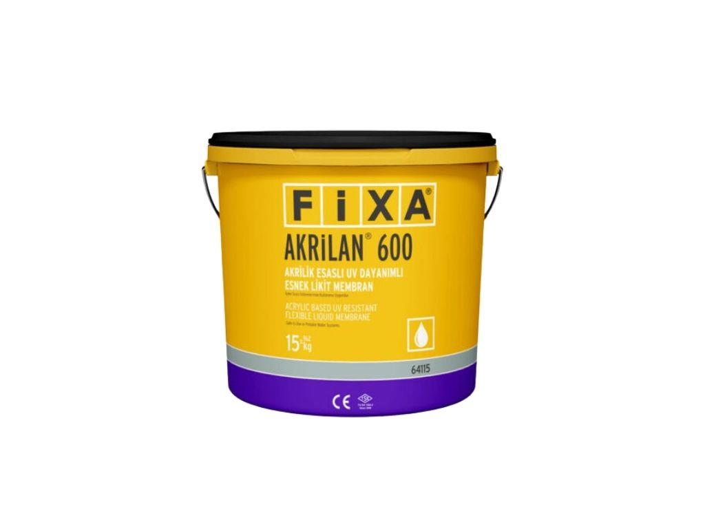 FİXA AKRİLAN 600 | Akrilik Esaslı UV Dayanımlı Esnek Likit Membran