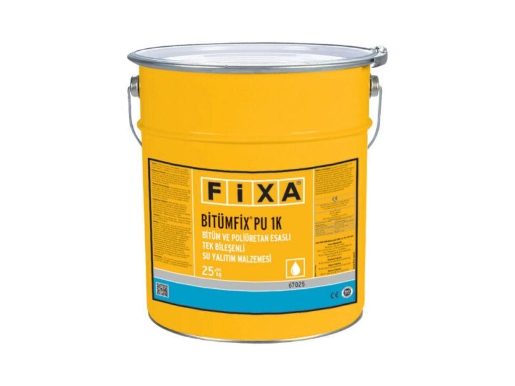 FİXA BİTÜMFİX PU 1K | Bitüm + Poliüretan Esaslı Tek Bileşenli Su Yalıtım Malzemesi