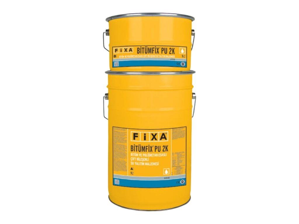 FİXA BİTÜMFİX PU 2K | Çift Bileşenli Bitüm + Poliüretan Su Yalıtım Malzemesi
