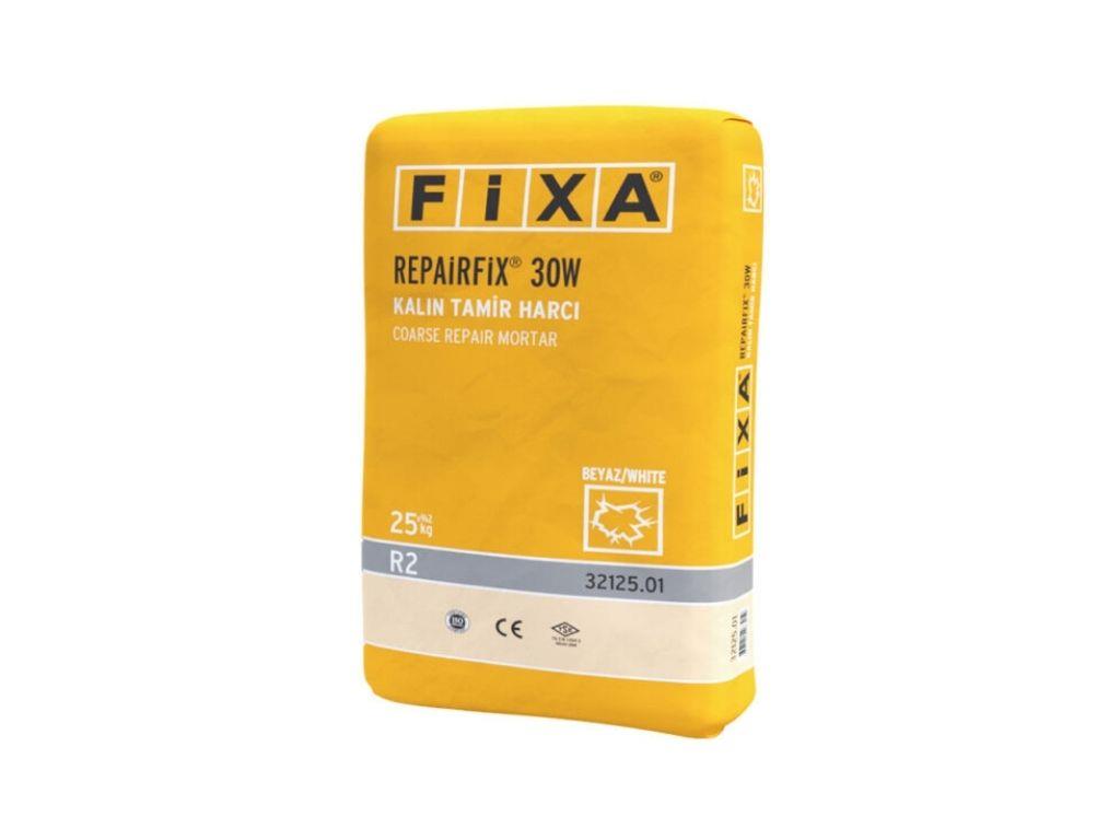 FİXA REPAİRFIX 30W | Beyaz Kalın Tamir Harcı ile Estetik Beton Onarımı