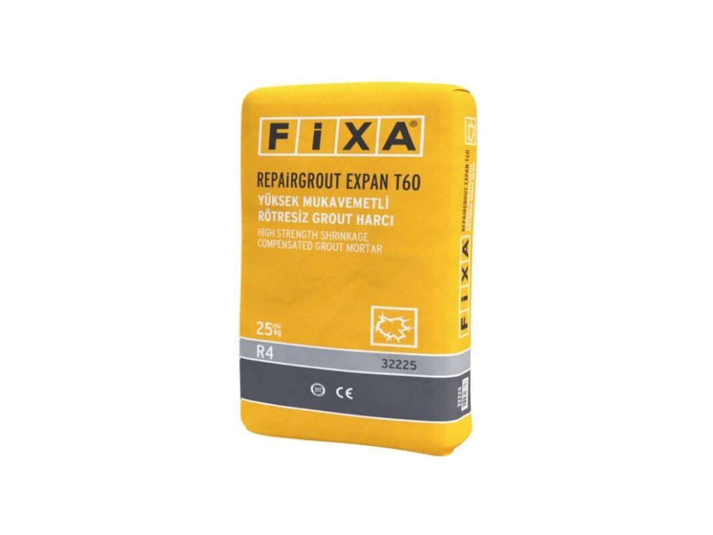 FİXA REPAİRGROUT EXPAN T60 | Yüksek Mukavemetli Rötresiz Grout Harcı