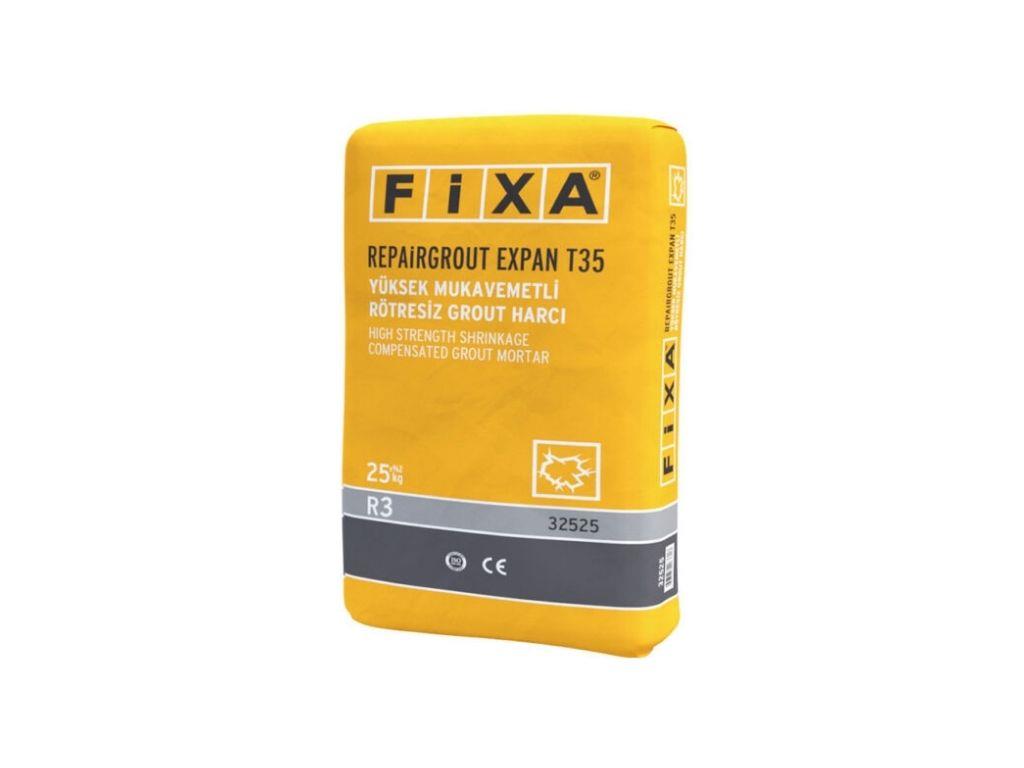 FİXA REPAİRGROUT EXPAN T35 | Yüksek Mukavemetli Rötresiz Grout Harcı
