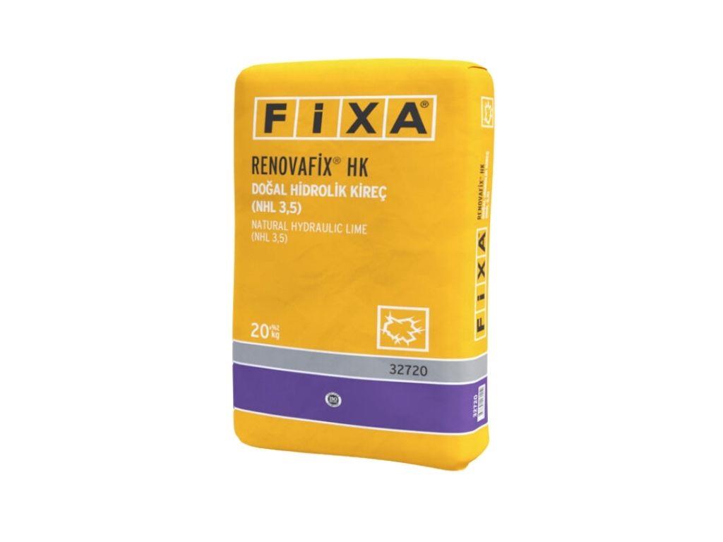 FİXA RENOVAFIX HK – Doğal Hidrolik Kireç (NHL 3,5) | Tarihi Yapılar İçin Restorasyon Malzemesi