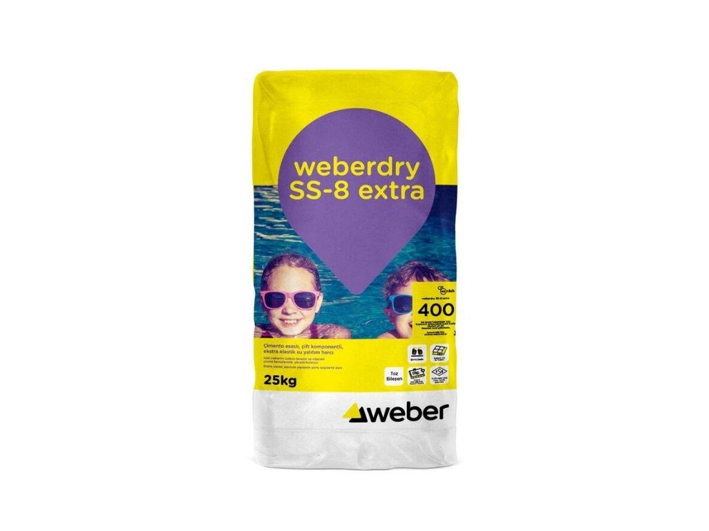 Weberdry SS-8 Extra | Balkon ve Islak Mekânlar İçin Tam Elastik Su Yalıtımı