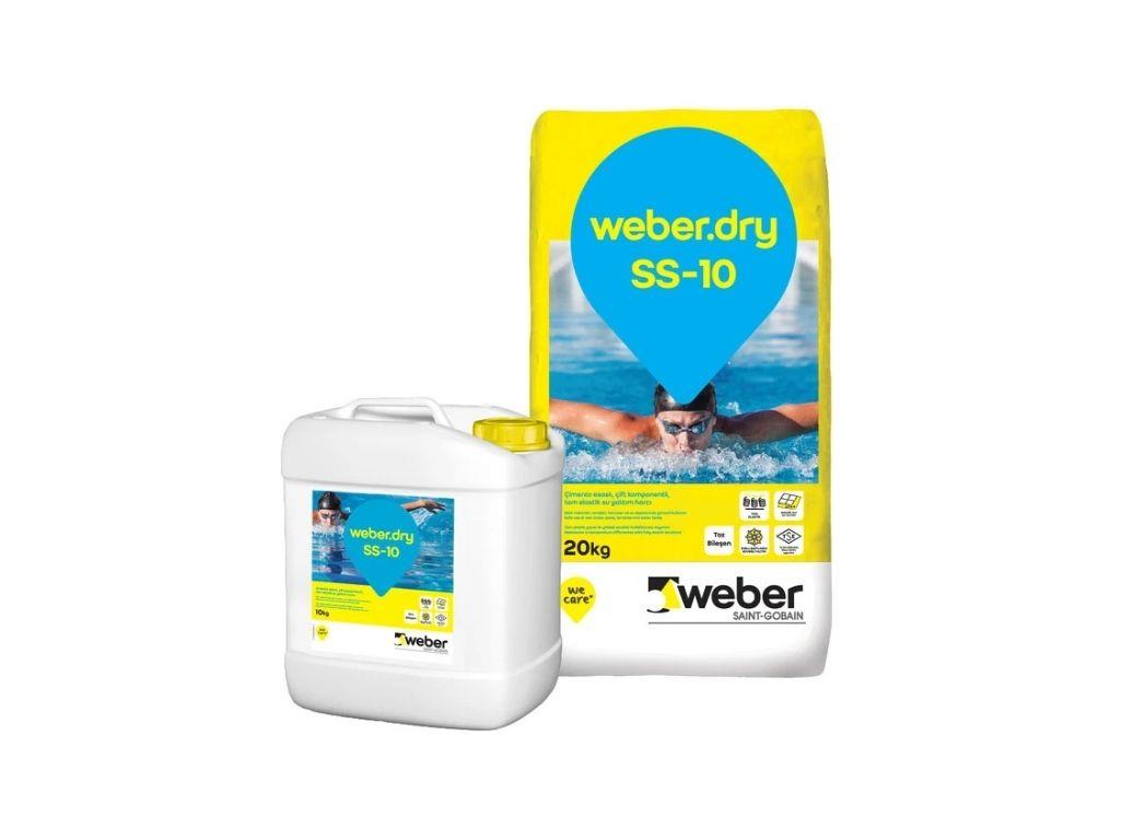 Weberdry SS-10 | Tam Elastik Su Yalıtım Harcı ile Islak Hacimlerde Güvenli Çözüm