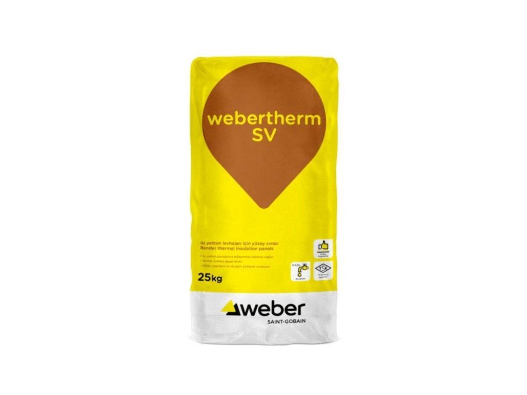 Webertherm SV | XPS, EPS ve Taşyünü İçin Yüzey Sıvası