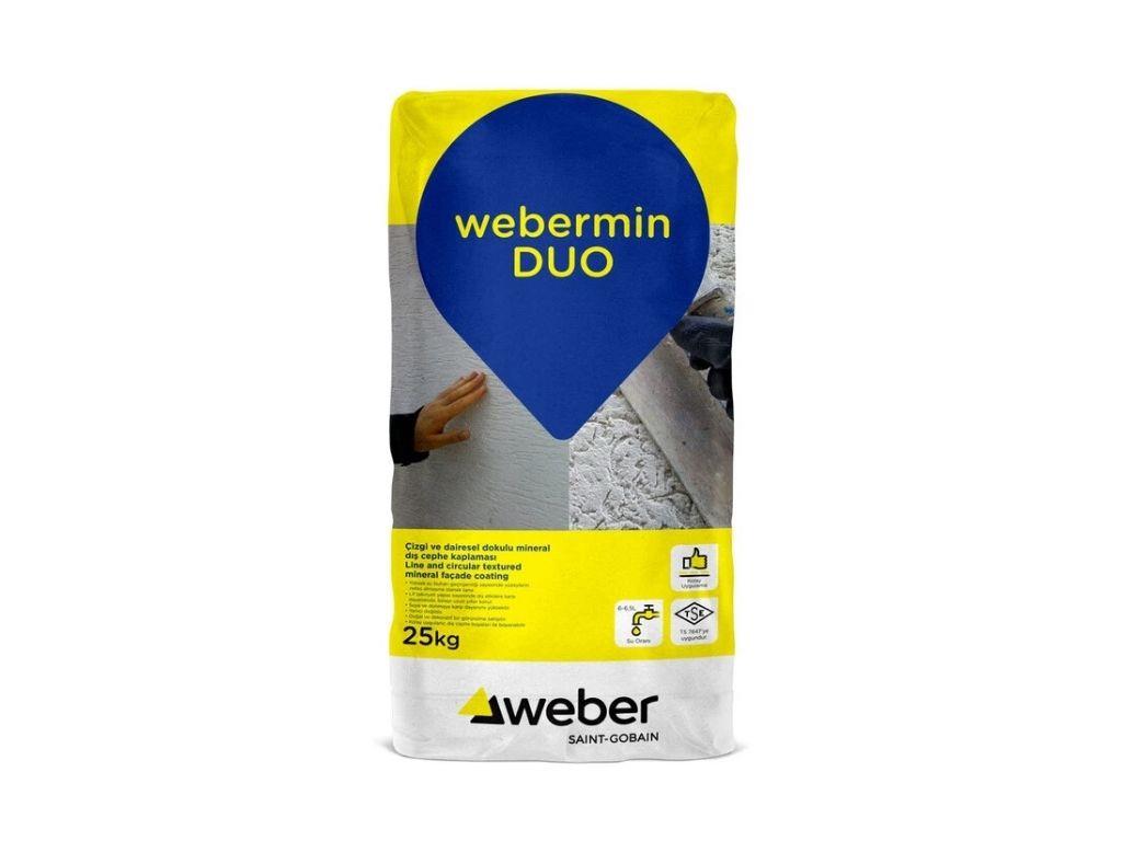 Webermin DUO Nedir? Çizgi ve Dairesel Dokulu Mineral Dış Cephe Kaplaması | Teknik İnceleme