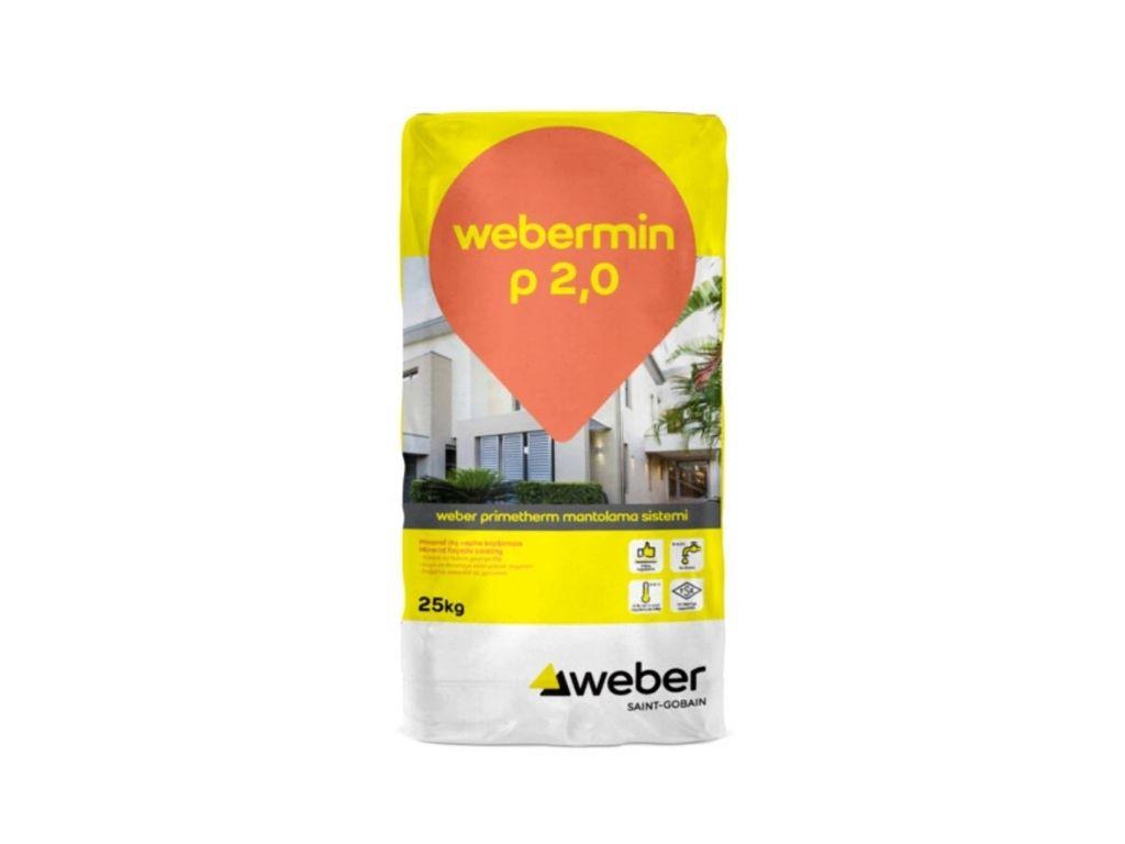 Webermin p 2,0 | 2 mm Tekstürlü Çimento Esaslı Dekoratif Dış Cephe Kaplaması