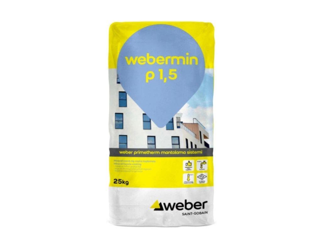 Webermin p 1,5 | Çimento Esaslı 1,5 mm Dekoratif Dış Cephe Kaplaması