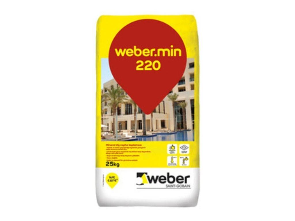 Webermin 220 Mineral Dış Cephe Kaplaması | Teknik Özellikler ve Uygulama Detayları