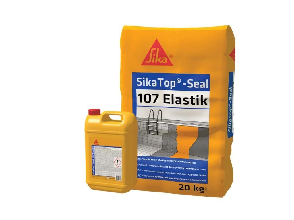 SikaTop® Seal-107 Elastik | Çimento Esaslı Elastik Su Yalıtımı