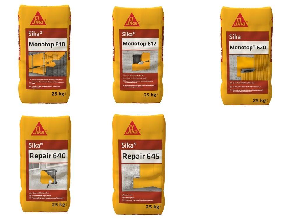 Sika Tamir Harçları | Beton Onarımında Güvenilir Çözümler