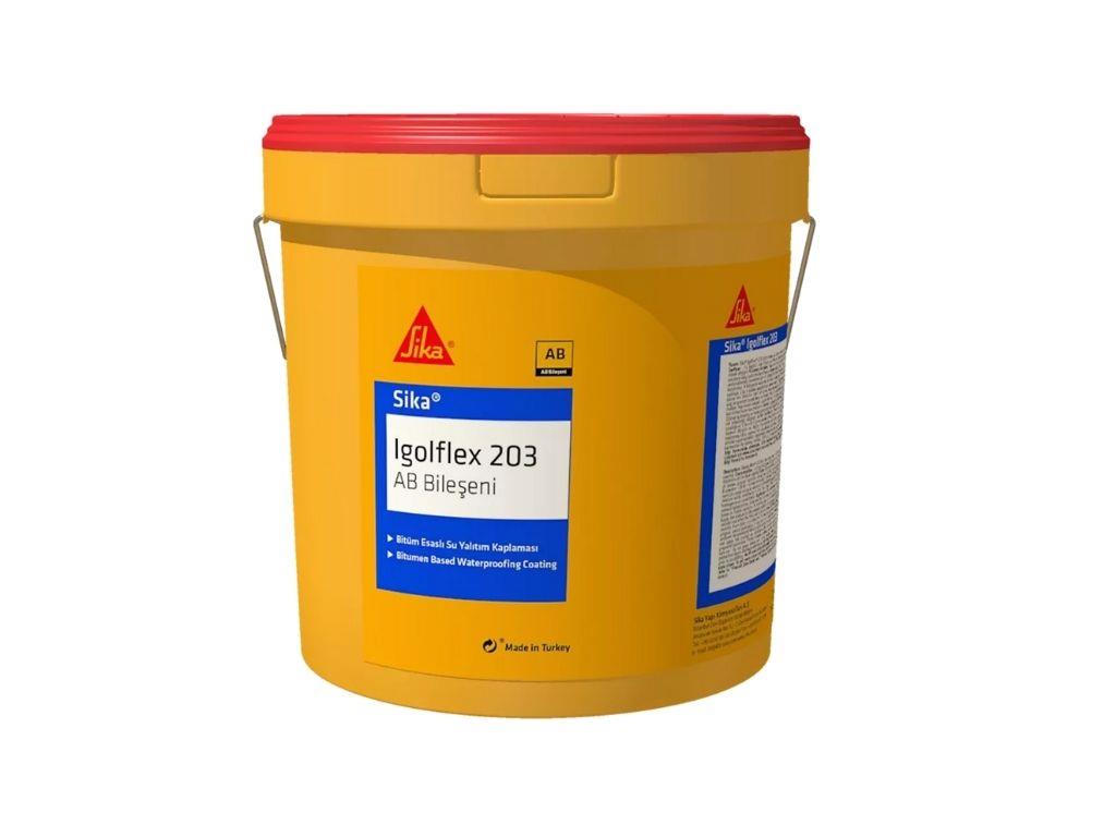 Sika® Igolflex-203 | Bitüm Kauçuk ve Çimento Esaslı Su Yalıtım Malzemesi