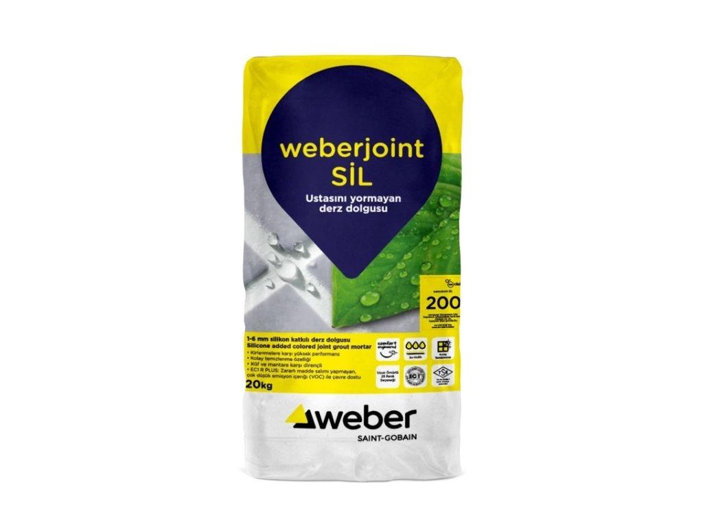 Weberjoint SIL | Silikon Katkılı Yüksek Performanslı Derz Dolgu Harcı