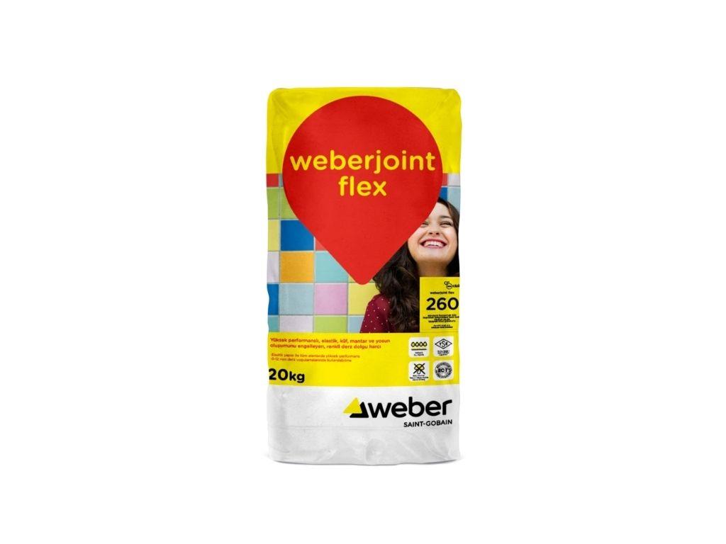 Weberjoint Flex | Yüksek Performanslı Elastik Renkli Derz Dolgu Harcı