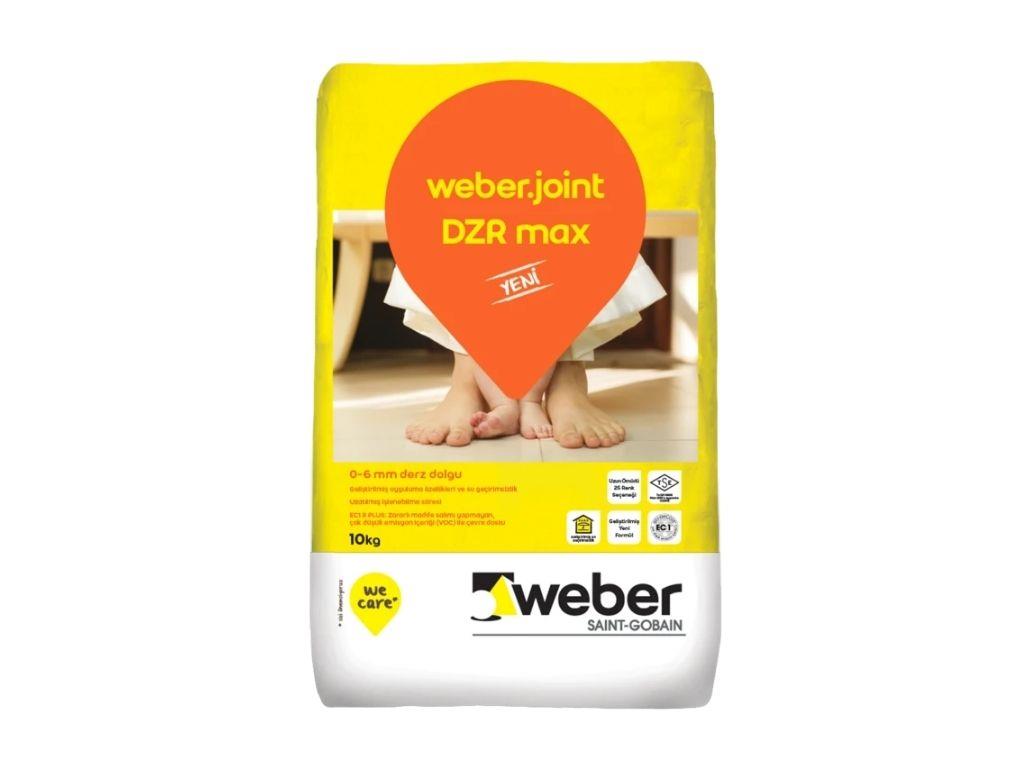 Weberjoint DZR max Derz Dolgu Harcı | Çimento Esaslı Su İticili Derz