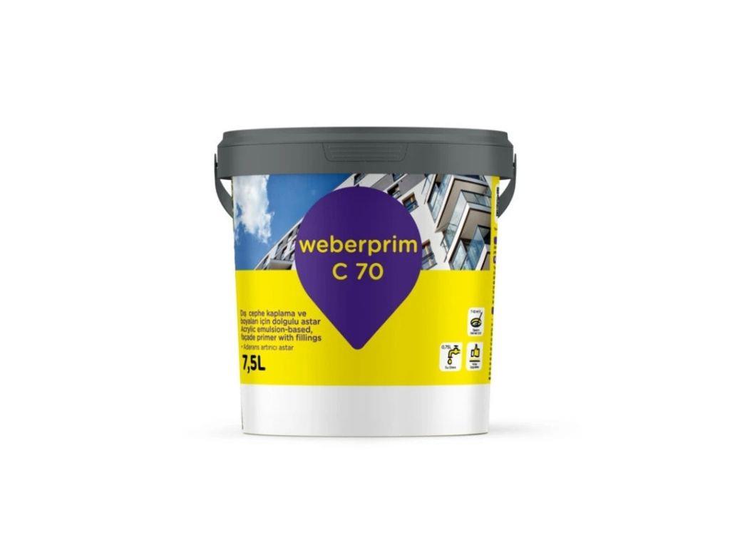 Weberprim C 70 | Dış Cephe Astarı – Akrilik Esaslı, Yüksek Aderanslı Hazırlık Astarı